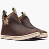 XtraTuf Men's 6 in Leather Ankle Deck Boot Duck Camo