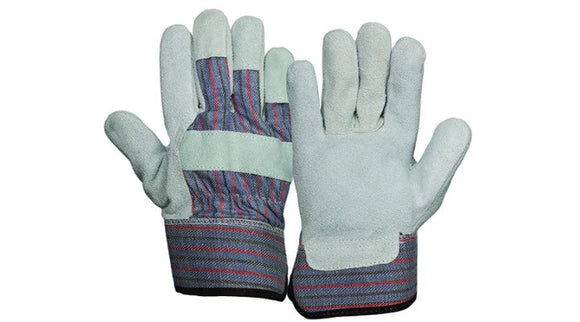 Pyramex Leather Palm GL1001W Cowhide Safety Cuff Gloves