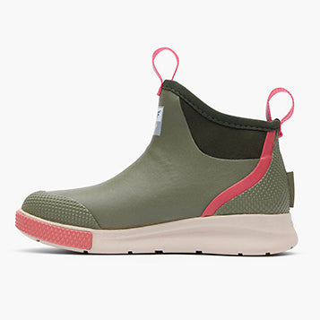 XtraTuf Women's 6 In Ankle Deck Boot Sport Olive