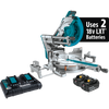 Makita 36V (18V X2) LXT® Brushless 12 Dual‑Bevel Sliding Compound Miter Saw with Laser Kit (5.0Ah)