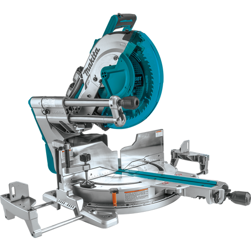 Makita 36V (18V X2) LXT® Brushless 12 Dual‑Bevel Sliding Compound Miter Saw with Laser Kit (5.0Ah)