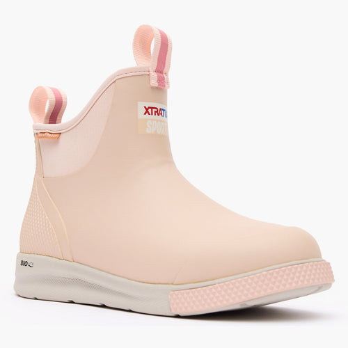 XtraTuf Women's Ankle Deck Boot Sport Blush Peach