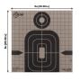 NEW EZ Aim Adhesive 8” Thermal Silhouette Target, Multi