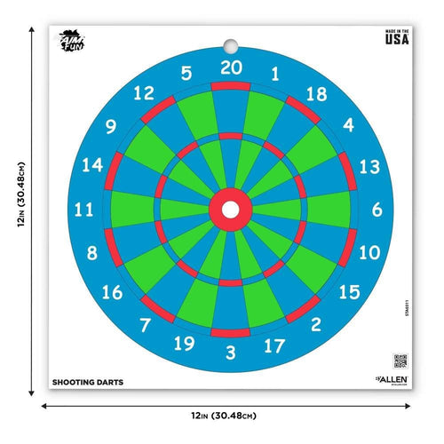 EZ Aim Fun Triggering More Fun Paper Shooting Targets, 12W x 12H, 9-Pack, Multi