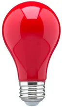 Satco S14984 8A19/RED/LED/E26/120V