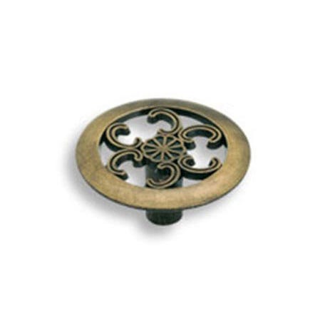 Amerock 890ABS Allison Value Hardware Collection 1-1/2 in. (38mm) Knob, Antique Brass