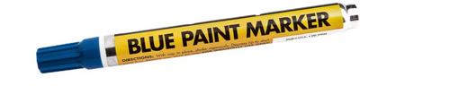 Forney Industries, Inc. Blue Paint Marker