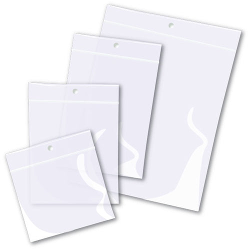 Centurion 4″ x 6″, 2 Mil Clear Reclosable Bag w/Hole