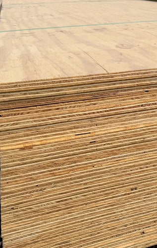 3/4 CDX Yellow Pine Plywood Untreated
