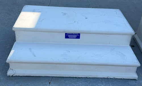 2 Step Concrete Step W/ Stoop