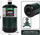 BLUEFIRE 2x Propane Camping Gas Fuel Cylinder Canister 16.4oz Tank 95% High Purity