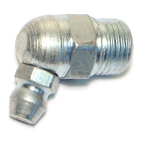 Monster Fastener Zinc Plated Steel 65 Degree Angle Grease Fittings