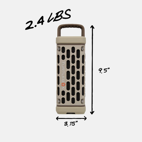 Turtlebox Ranger Wireless Bluetooth Weather Resistant Speaker
