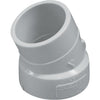 Charlotte Pipe 3 In. 22-1/2D DWV PVC Street Elbow