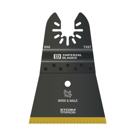 Imperial Blades One Fit™ Storm Titanium Wood & Nails Blade 2-1/2″